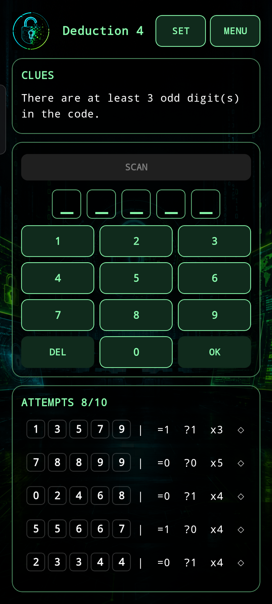 Access:5 puzzle screenshot